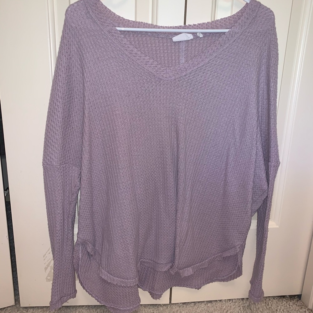 Purple sweater